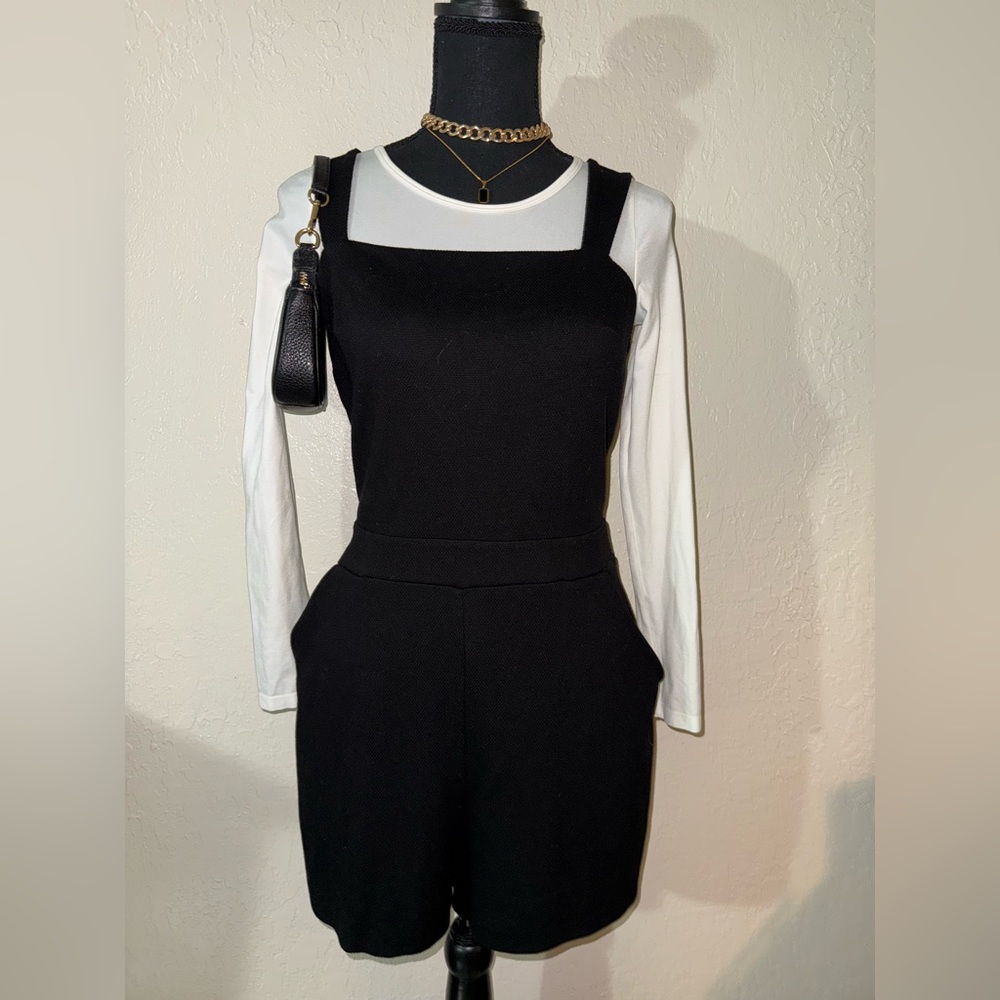 Express Black Romper